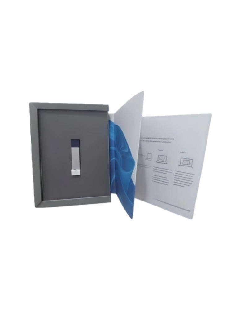 Windows 11 Pro USB Box 32/64Bit With Lifetime Product Key Card 1PC Retail Box | Lifetime - Image 2